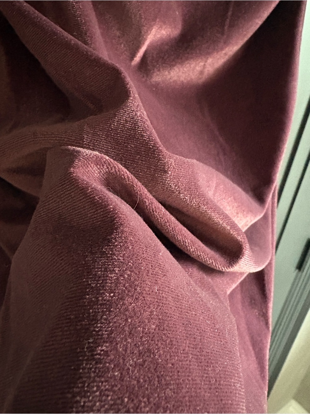 Velvet Burgundy Dress - Picture 4 of 5